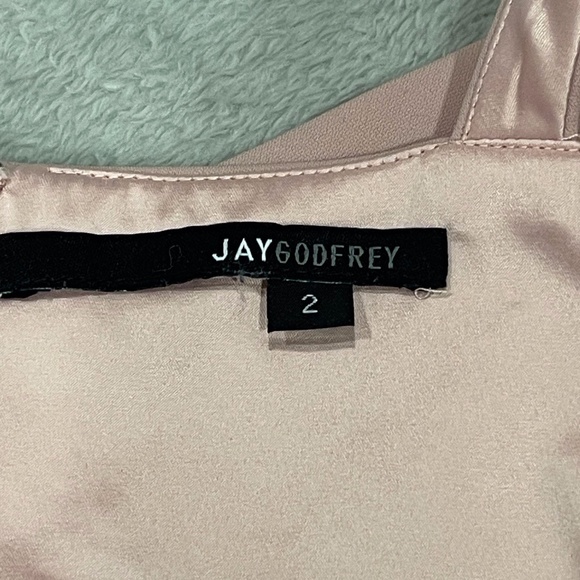 Jay Godfrey Pink cutout Midi Dress size 2 - Picture 10 of 11